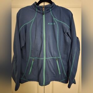 Women's Klim Sundance Blue Full-Zip with Teal Trim